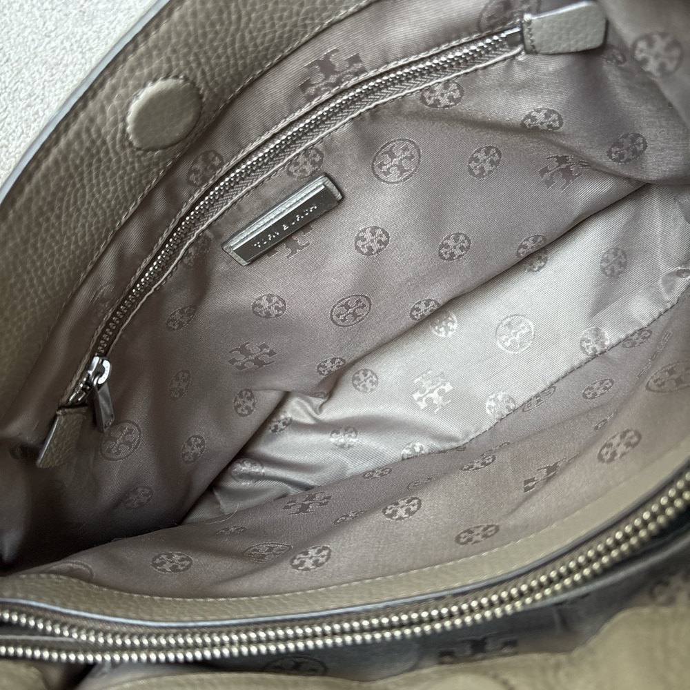 Tory Burch Britton Leather Tote - Picture 7 of 8
